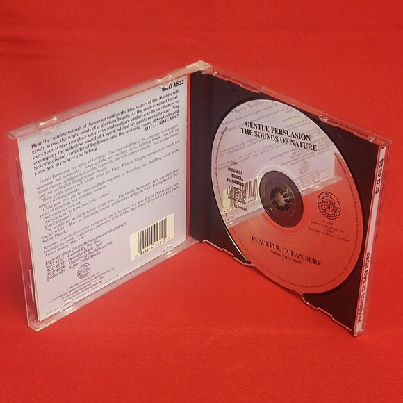 Gentle Persuasion The Sounds of Nature Peaceful Ocean Surf CD 1987 - Picture 5 of 8